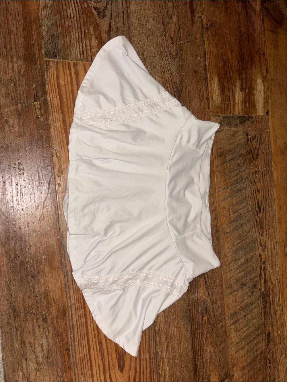 FP Movement by Free People White Athletic  Skirt with Wide Waistband